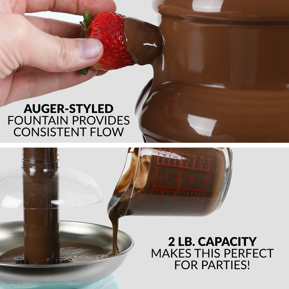 4-Tier Chocolate Fondue Fountain F445067