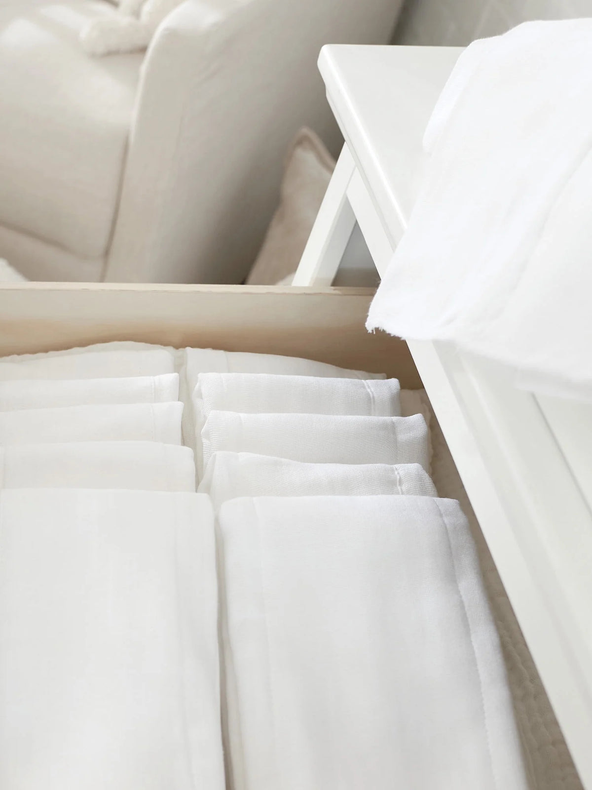 White Flatfold Cloth Baby Diaper 10-Pack W12270