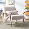 Beige Mid Century Accent Chair S949392