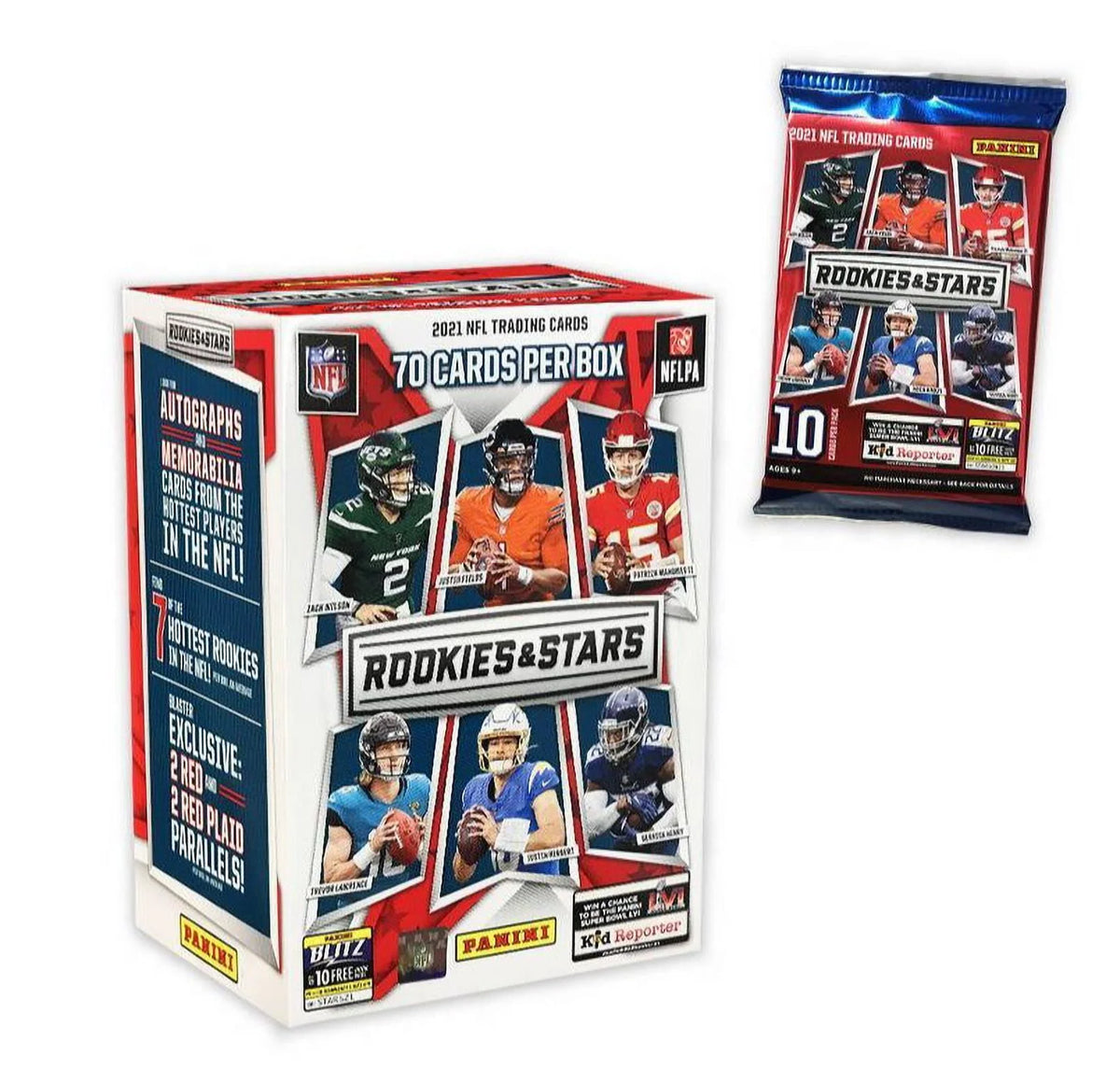 Football Trading Card Blaster Box U412