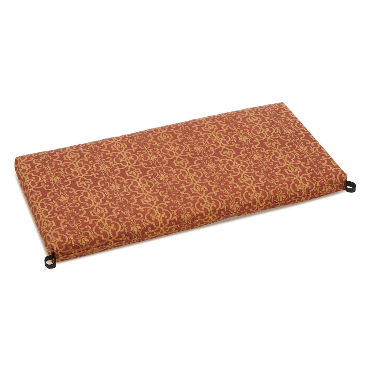 Solid Outdoor Spun Polyester Loveseat Cushion Z3825