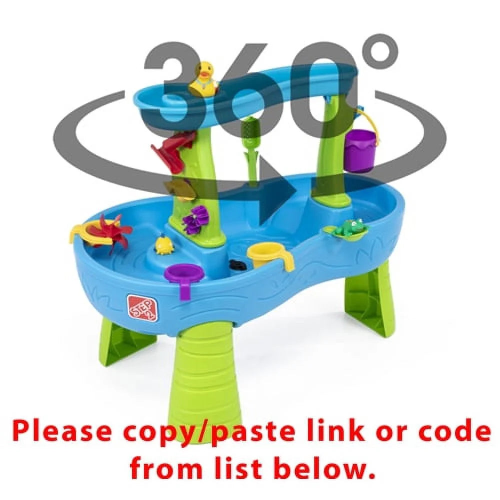 Blue Plastic Water Table T515925