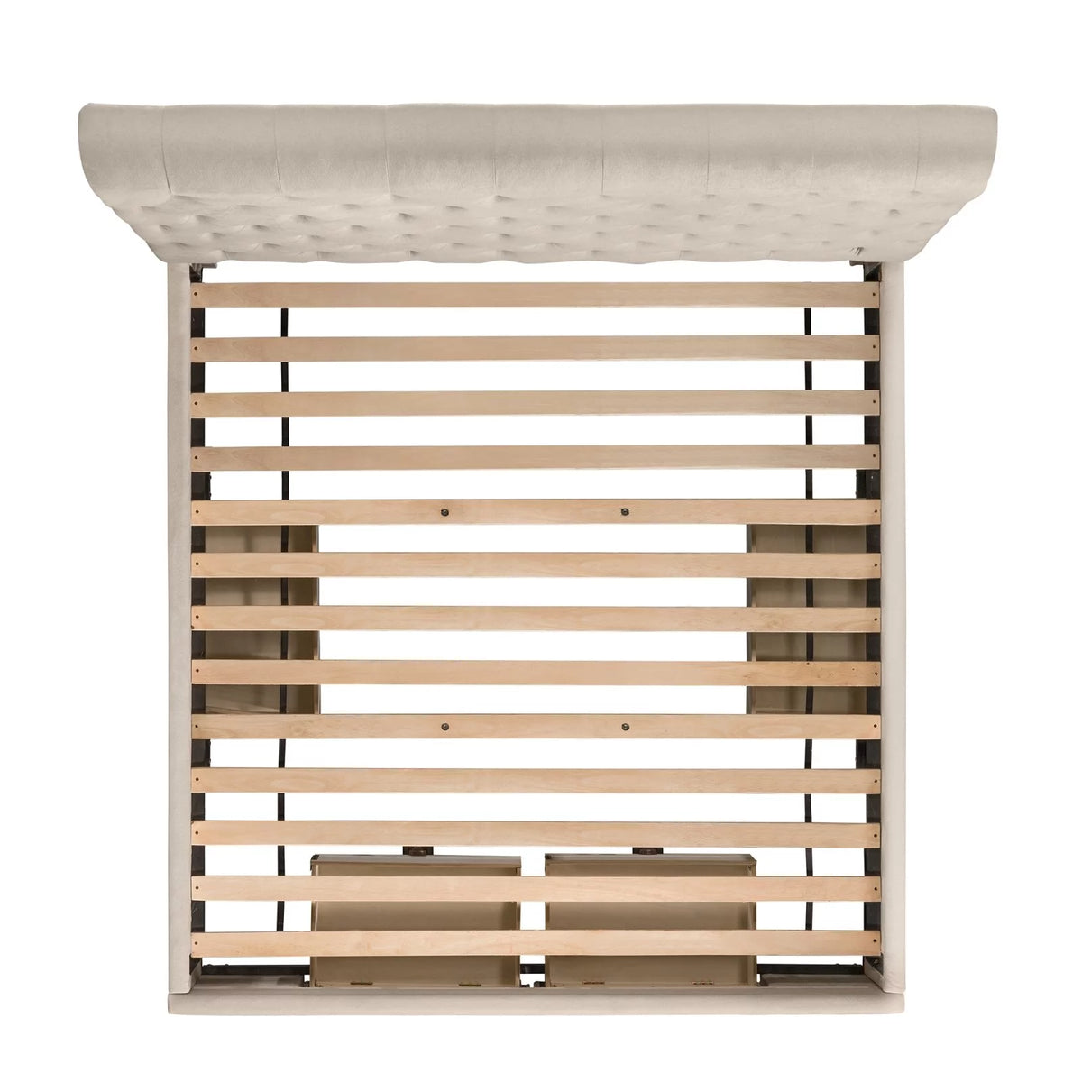 King Upholstered Storage Bed A1363