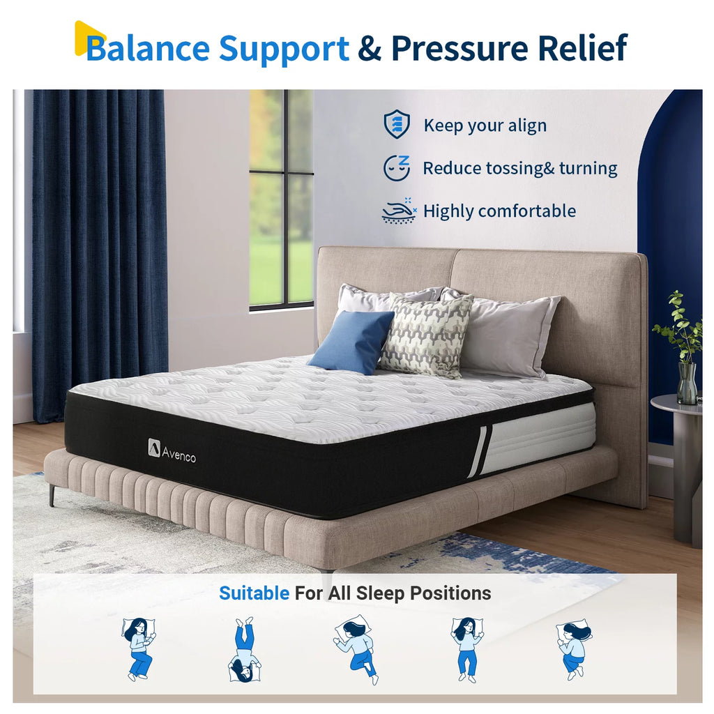 10'' Gel Memory Foam Queen Mattress M35764