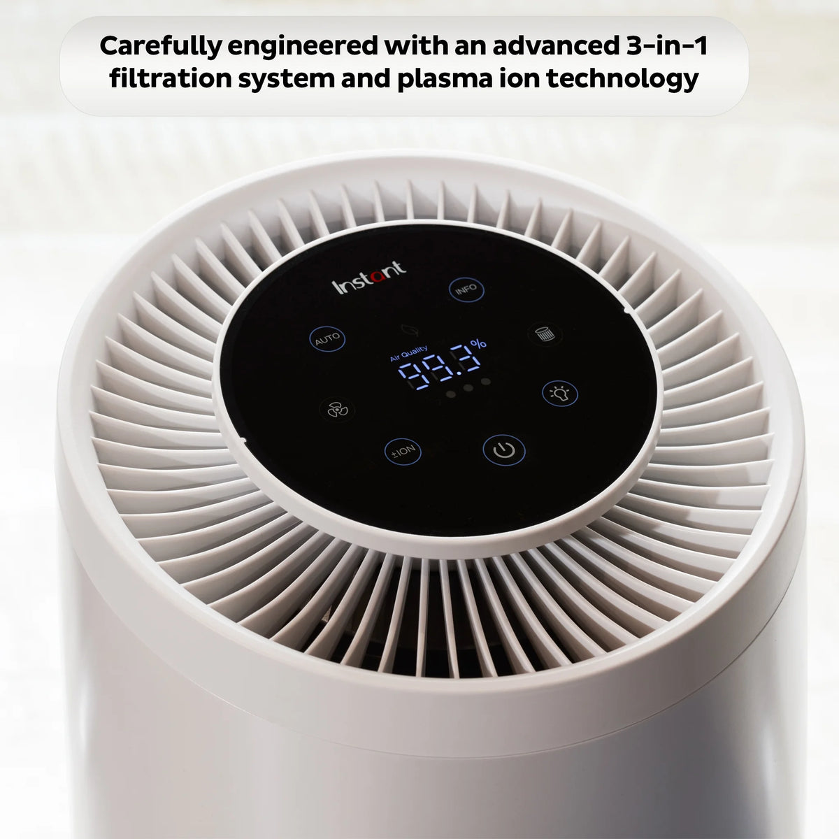 HEPA Quiet Air Purifier with Plasma Ion Technology V372