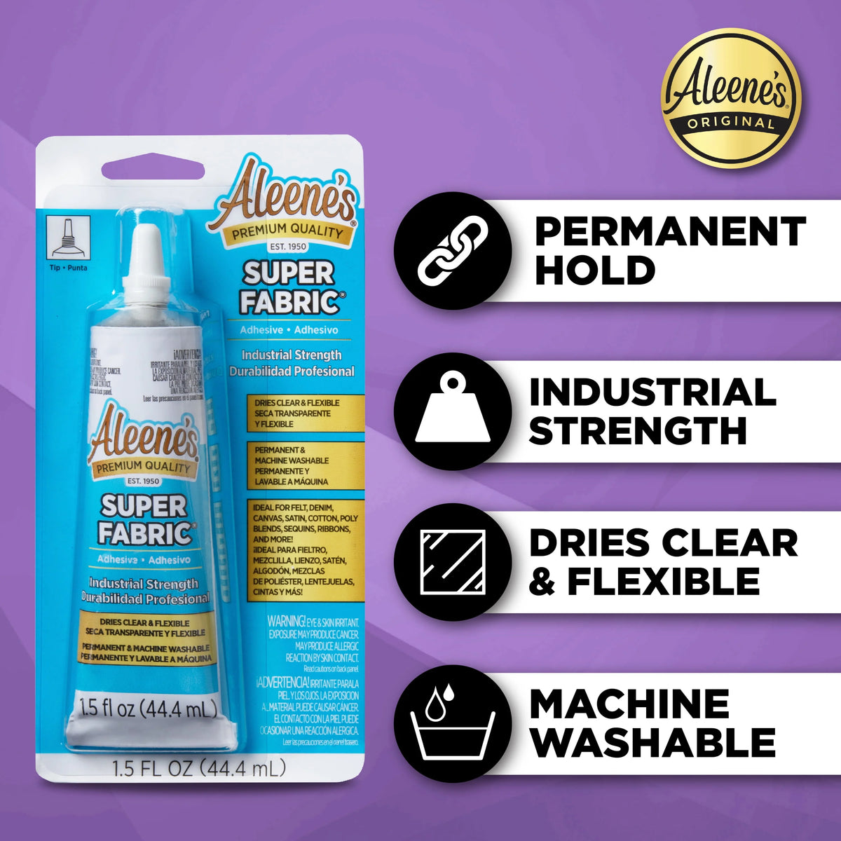 1.5 fl oz Clear Fabric Adhesive V125