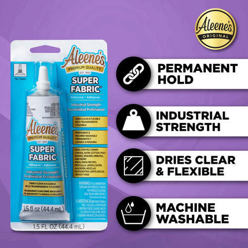 1.5 fl oz Clear Fabric Adhesive V125
