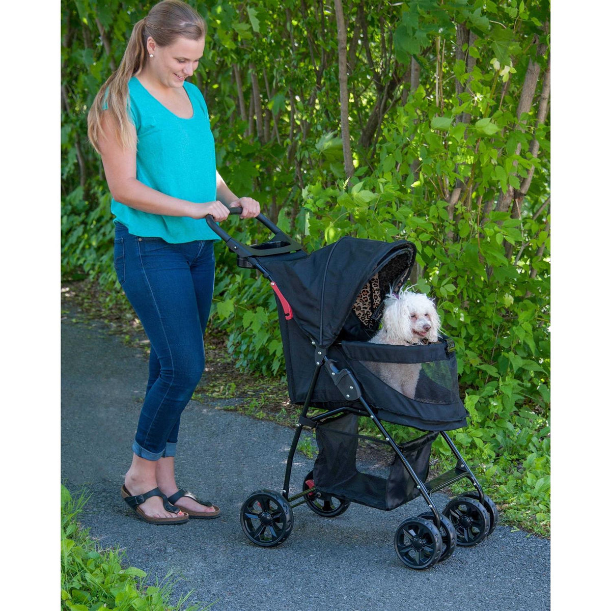 No-Zip Pet Stroller V58649