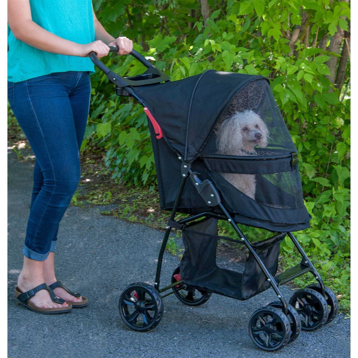 No-Zip Pet Stroller V58649