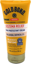 Medicated Eczema Relief Skin Protectant Cream, 5.5 oz F6709