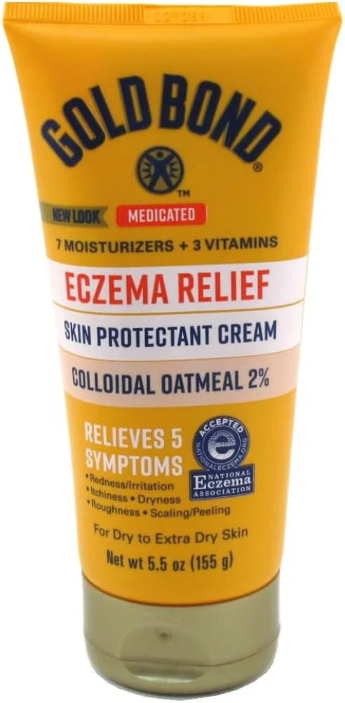 Medicated Eczema Relief Skin Protectant Cream, 5.5 oz F6709