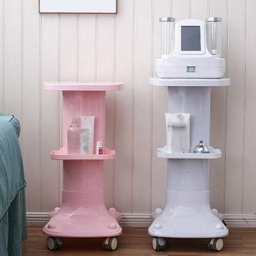 Pink Rolling Trolley with Storage Tray J514883