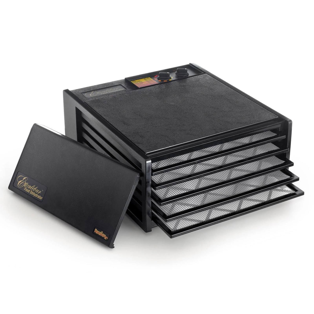 Black 5-Tray Dehydrator with Timer F2718