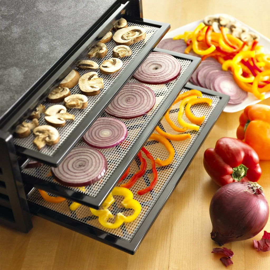 Black 5-Tray Dehydrator with Timer F2718