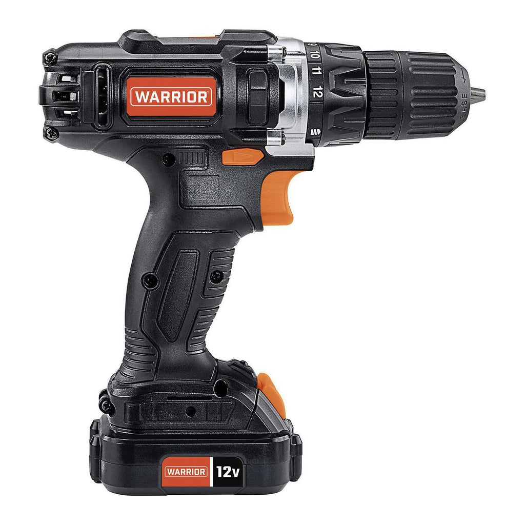 12V Cordless 3/8 in. Drill Kit with Battery and Charger Q4908