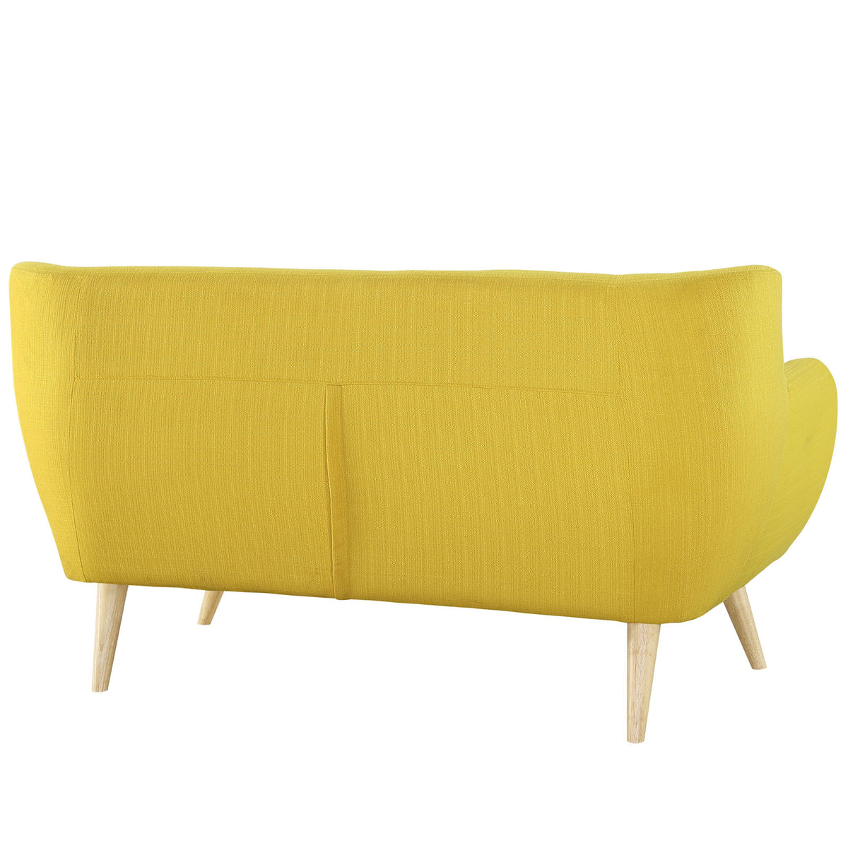 Yellow Fabric Two PCS Living Room Set Q770403