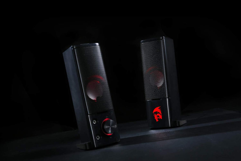2.0 Channel Stereo Desktop Computer Speakers with Headphone Jack, USB Powered, Pack of 2 X843