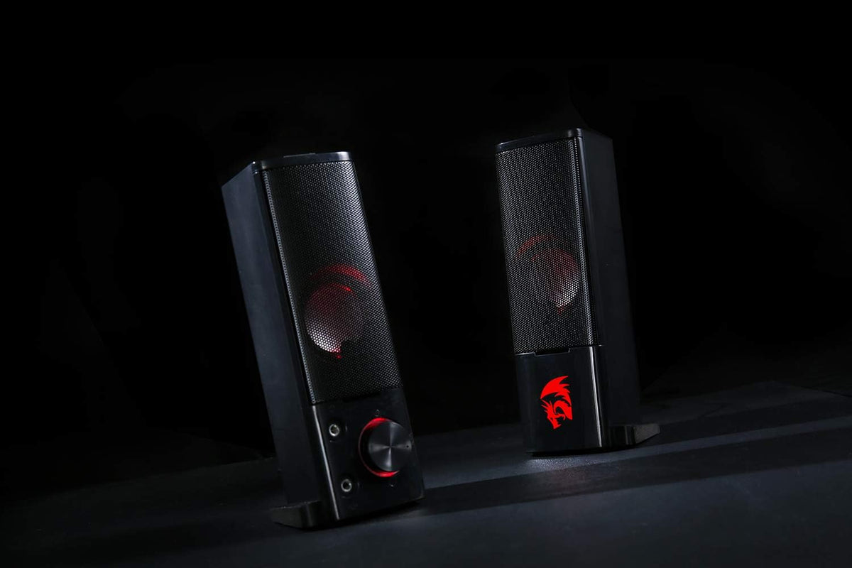 2.0 Channel Stereo Desktop Computer Speakers with Headphone Jack, USB Powered, Pack of 2 X843