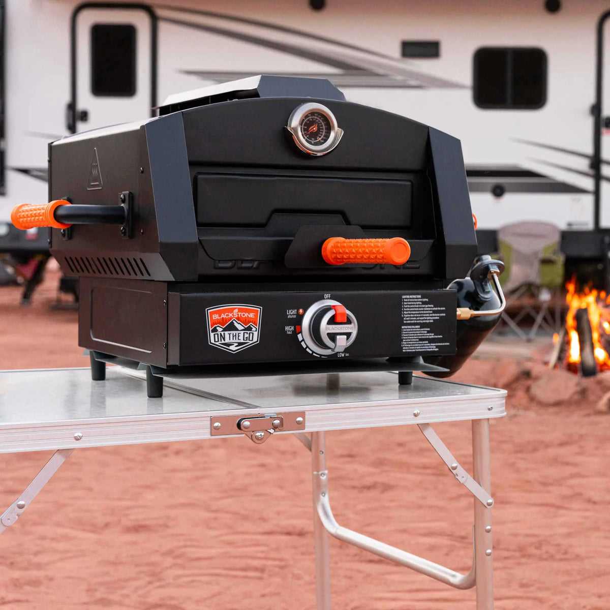 17 Pizza Oven with Burner Base U68426