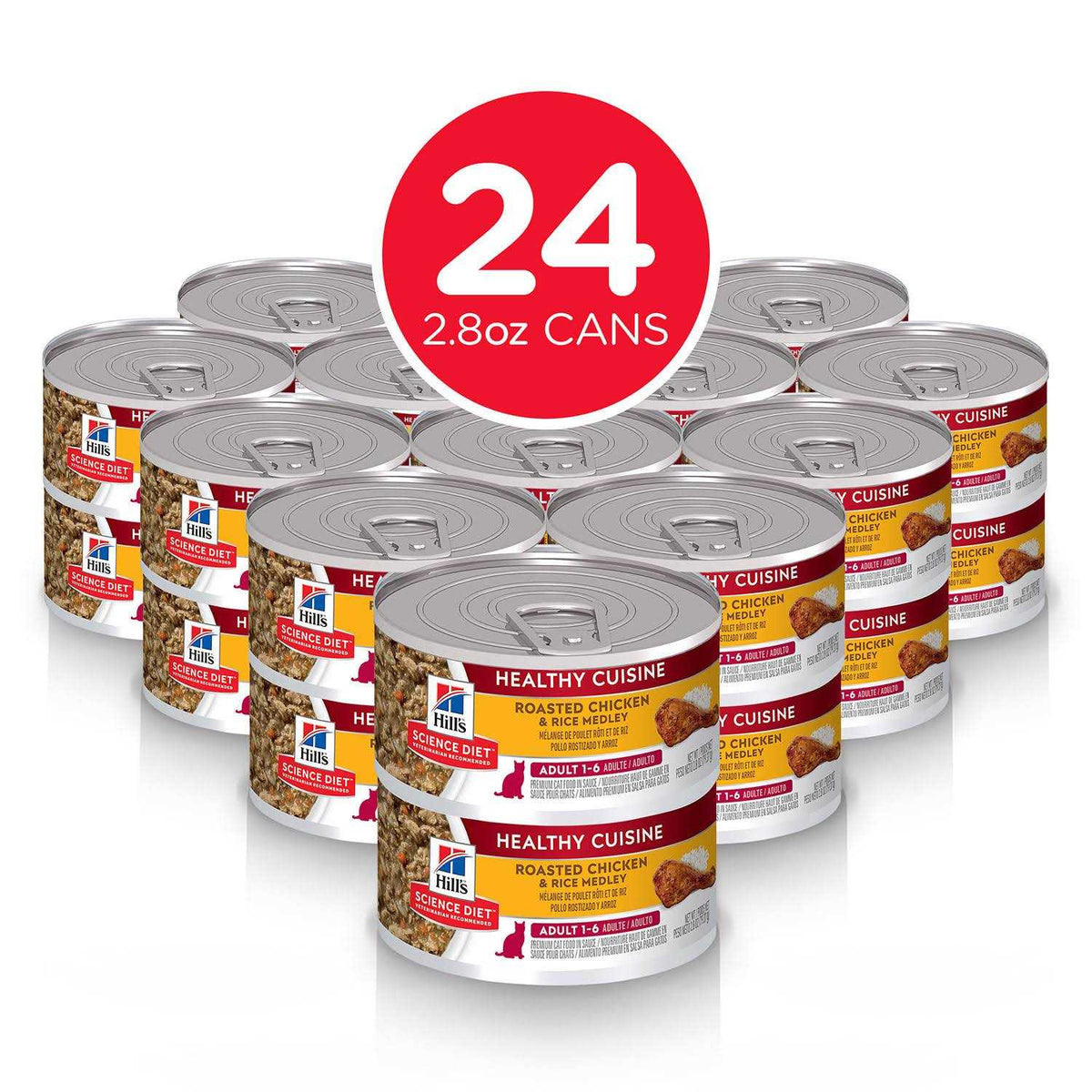Adult Roasted Chicken & Rice Cat Food I543156