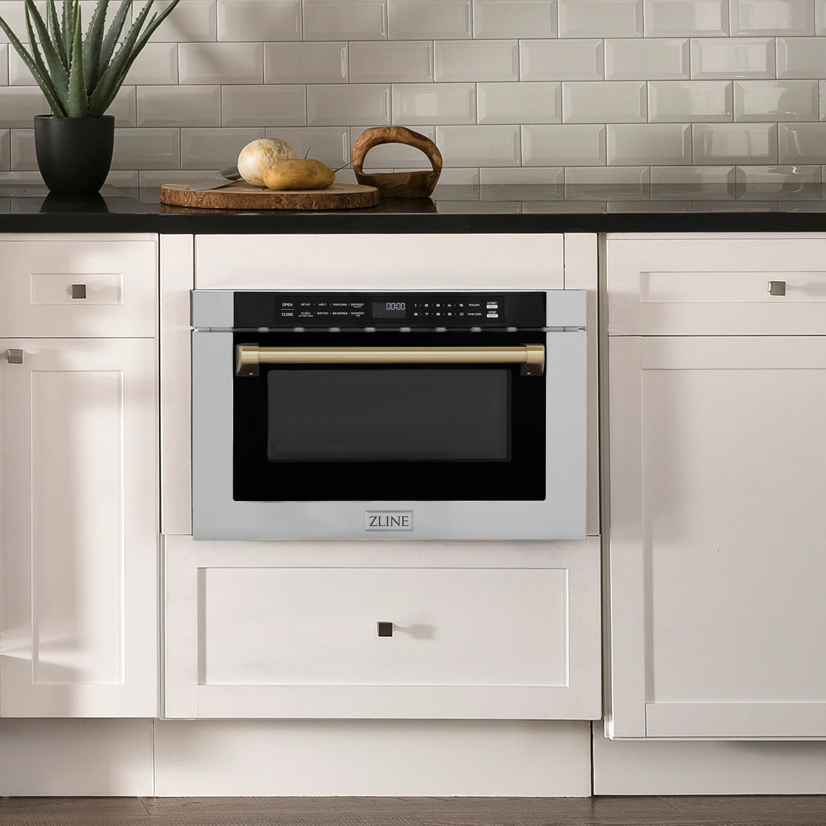 24" 1.2 cu. ft. Built-in Microwave Drawer in Stainless Steel A72423