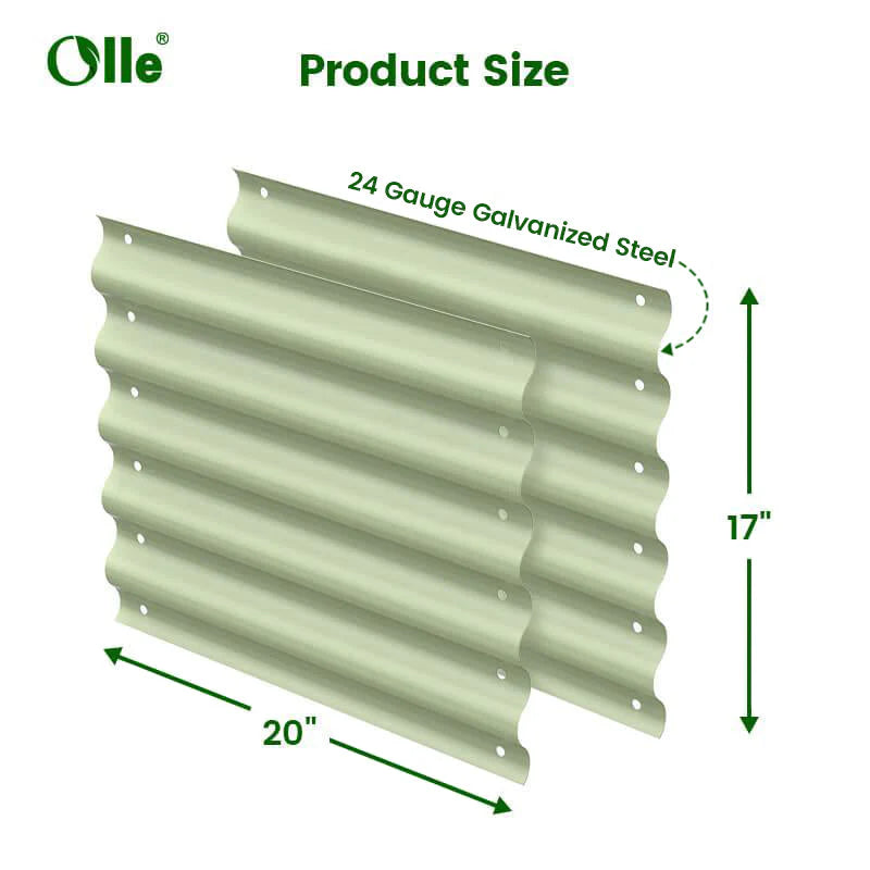 17 Tall 12-in-1 20 Raised Bed Extension Kit X5202