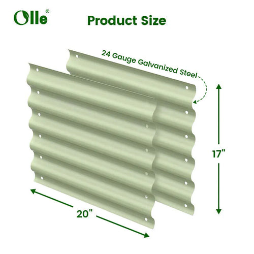 17 Tall 12-in-1 20 Raised Bed Extension Kit X5202
