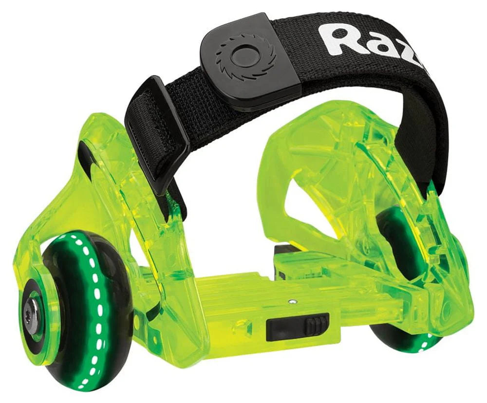 Neon Green Wheeled Skate Shoes V6166