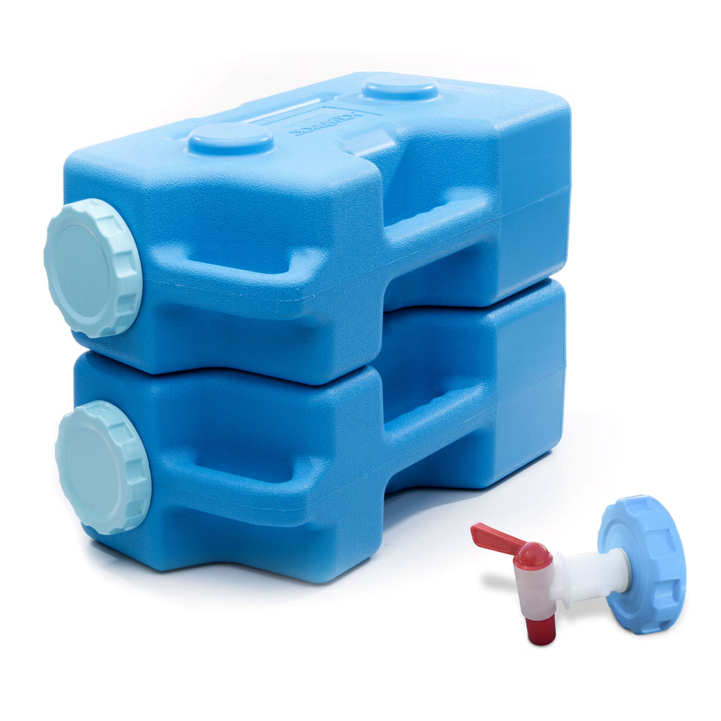 2 Pack AquaBrick Container with Spigot S3684