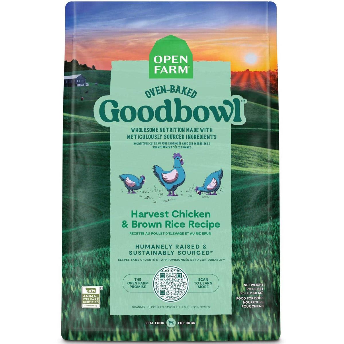 Chicken Brown Rice Dog Food J4449