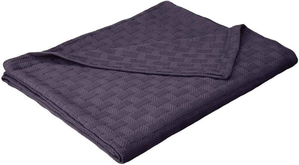 avy blue cotton blanket T96934