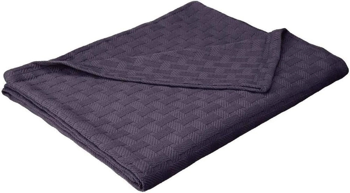 avy blue cotton blanket T96934