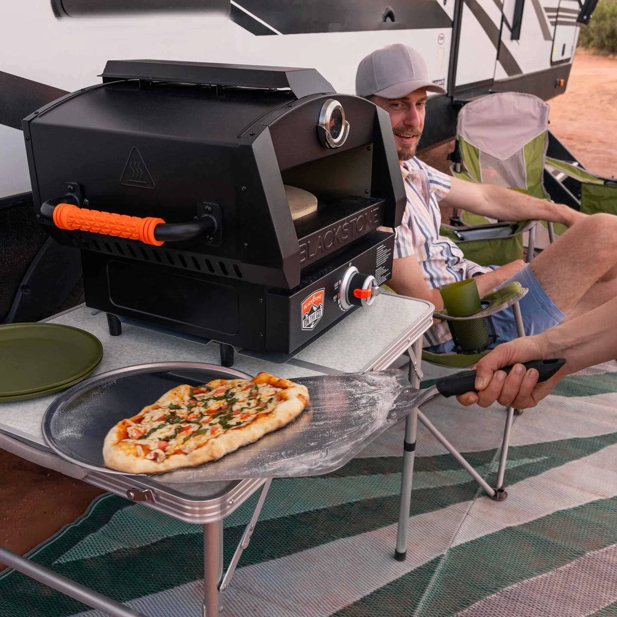 17 Pizza Oven with Burner Base U68426