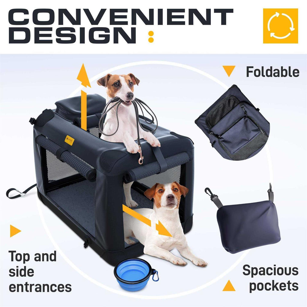 Collapsible Portable Dog Crate Kennel Small S29143