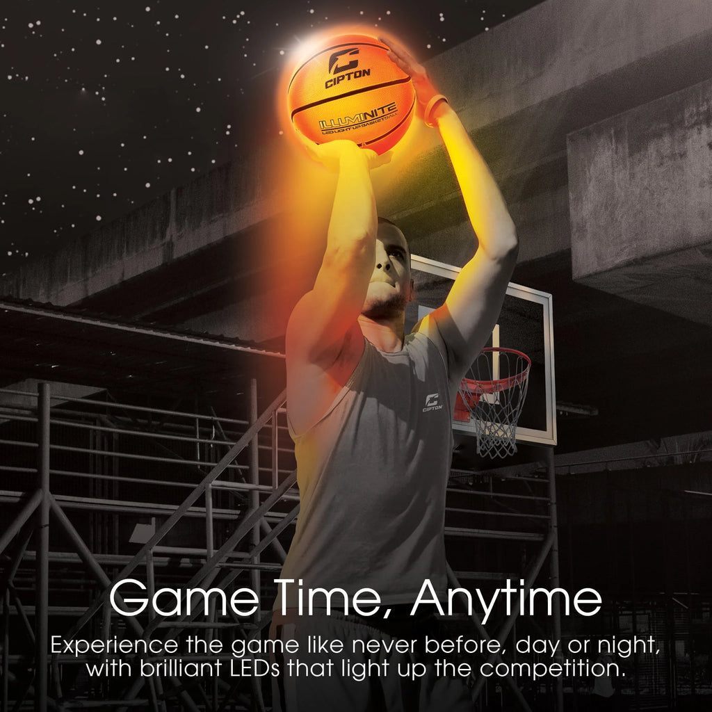 Light Up Youth Size 27.5 Inch Basketball W9612