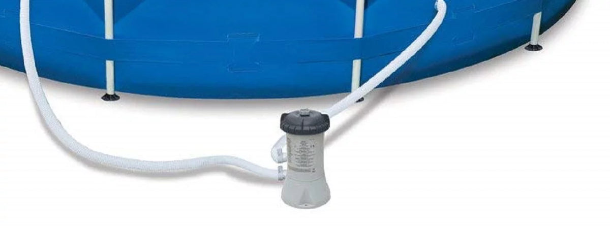 10' x 30 Metal Frame Swimming Pool with Filter Pump H37860