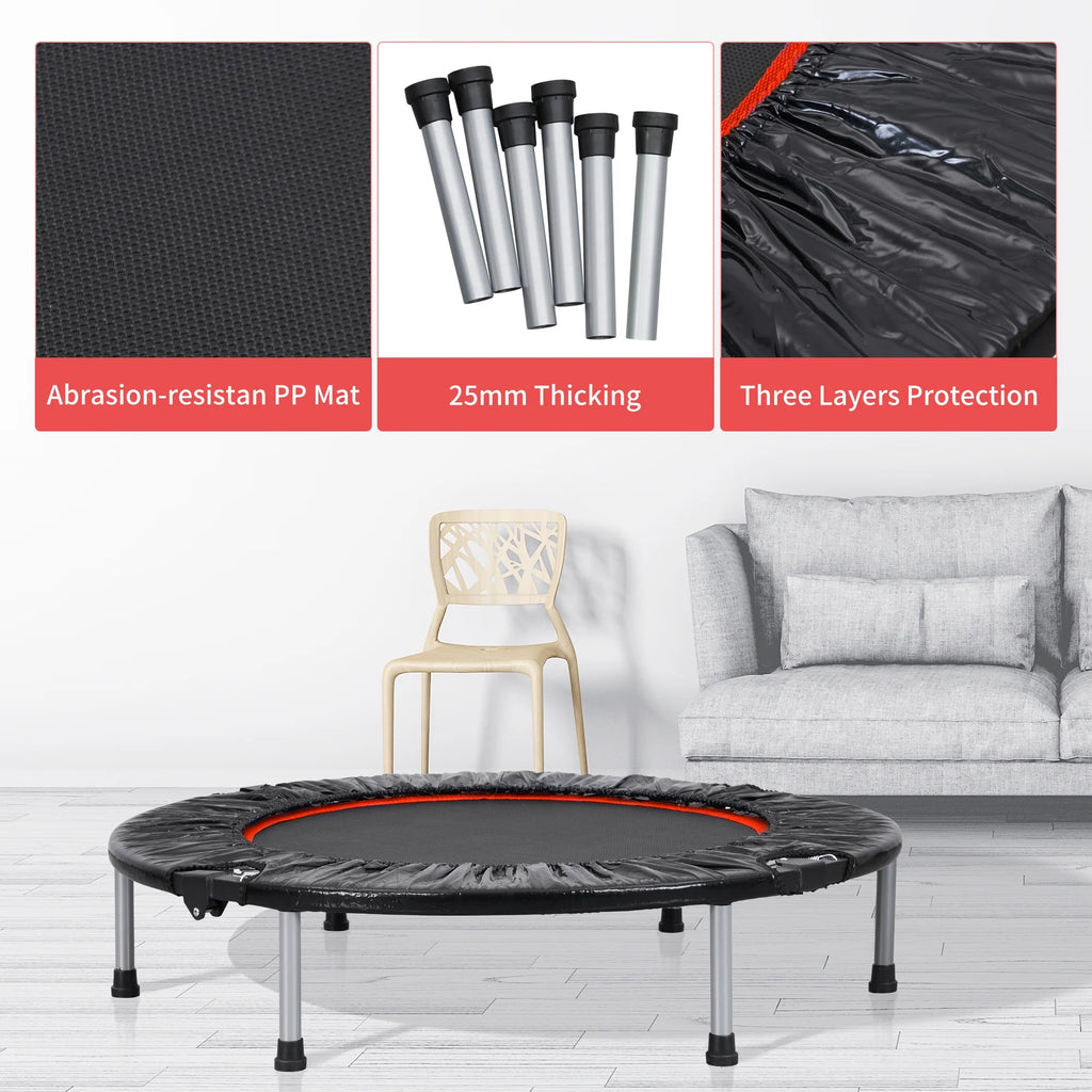 40 Mini Trampoline with Adjustable Foam Handle L7543