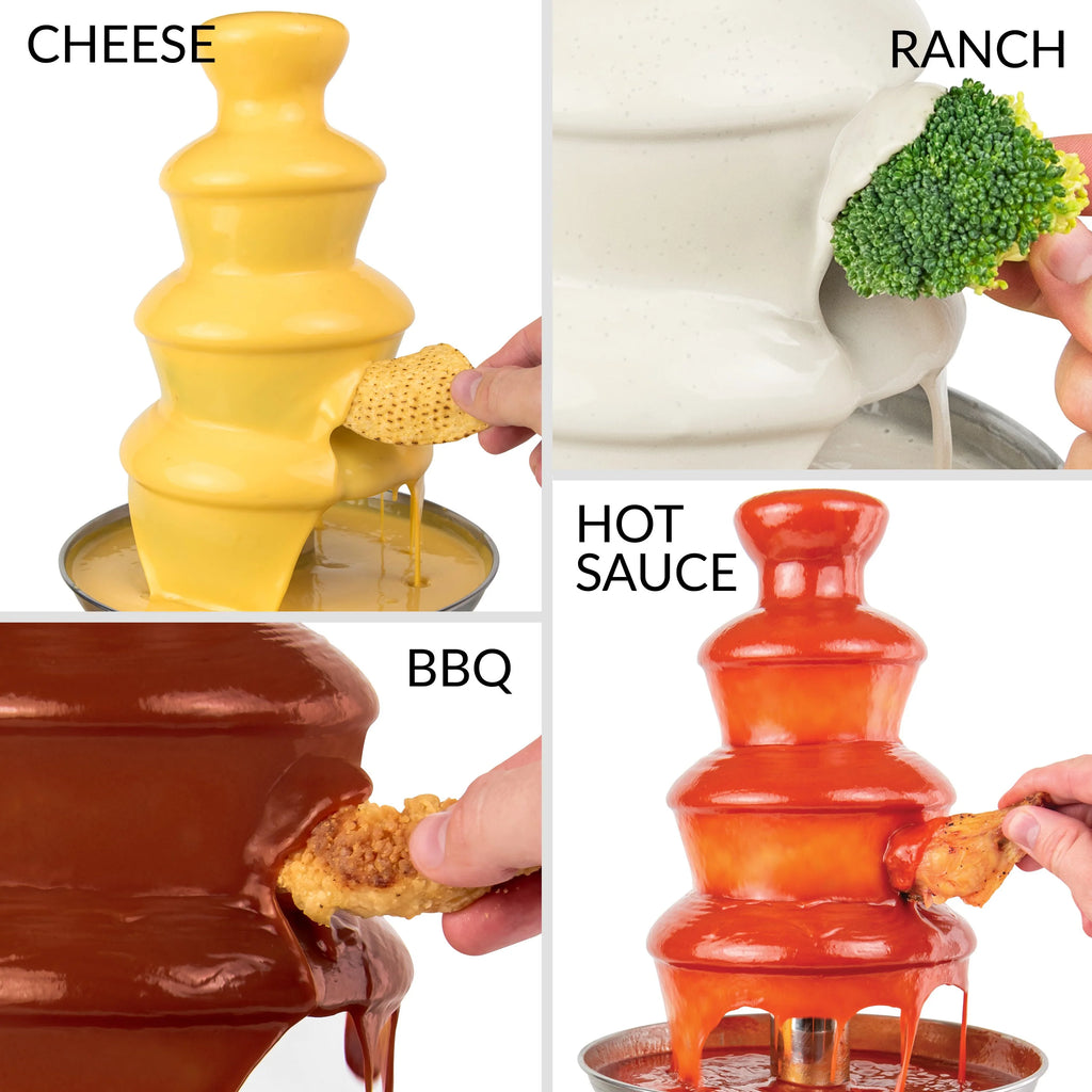 4-Tier Chocolate Fondue Fountain F445067