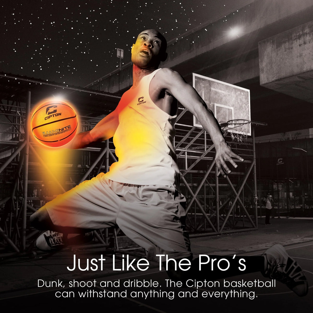 Light Up Youth Size 27.5 Inch Basketball W9612