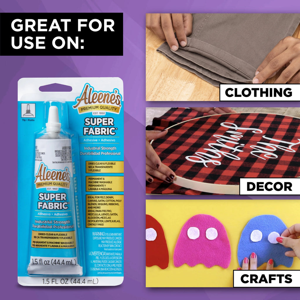 1.5 fl oz Clear Fabric Adhesive V125