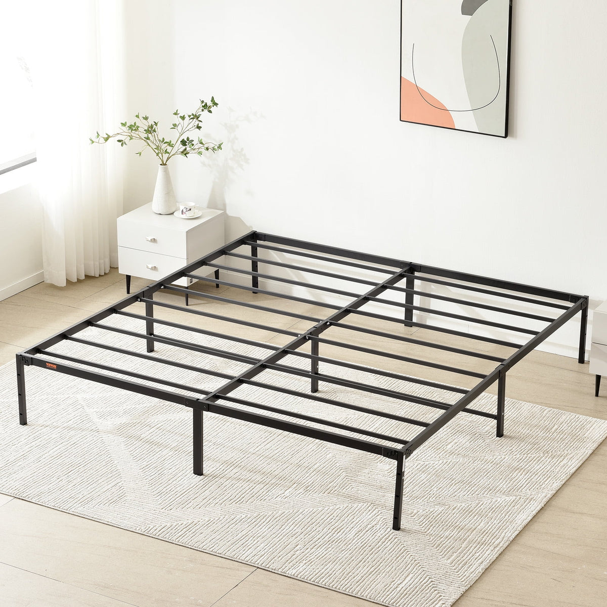 King Size 14 inch Metal Bed Frame X350740