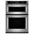 27 in. Electric Convection Wall Oven with Built-In Microwave in Stainless Steel I20975