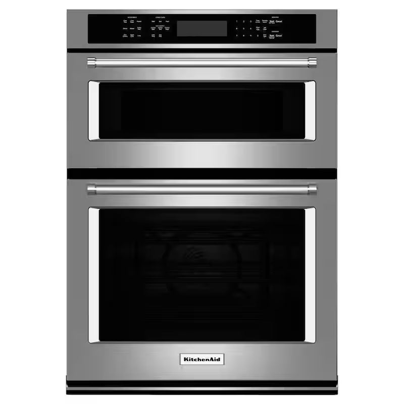 27 in. Electric Convection Wall Oven with Built-In Microwave in Stainless Steel I20975