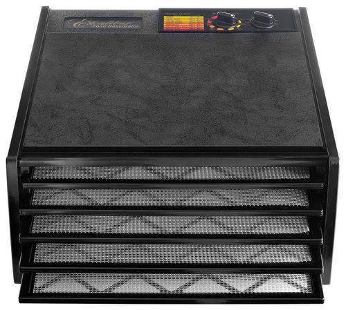Black 5-Tray Dehydrator with Timer F2718