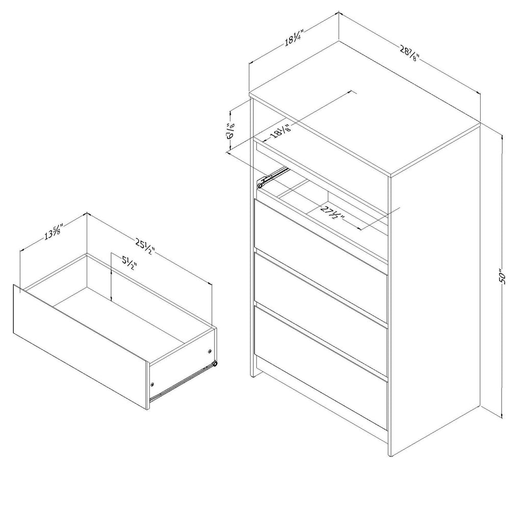 4-Drawer Chest X2560
