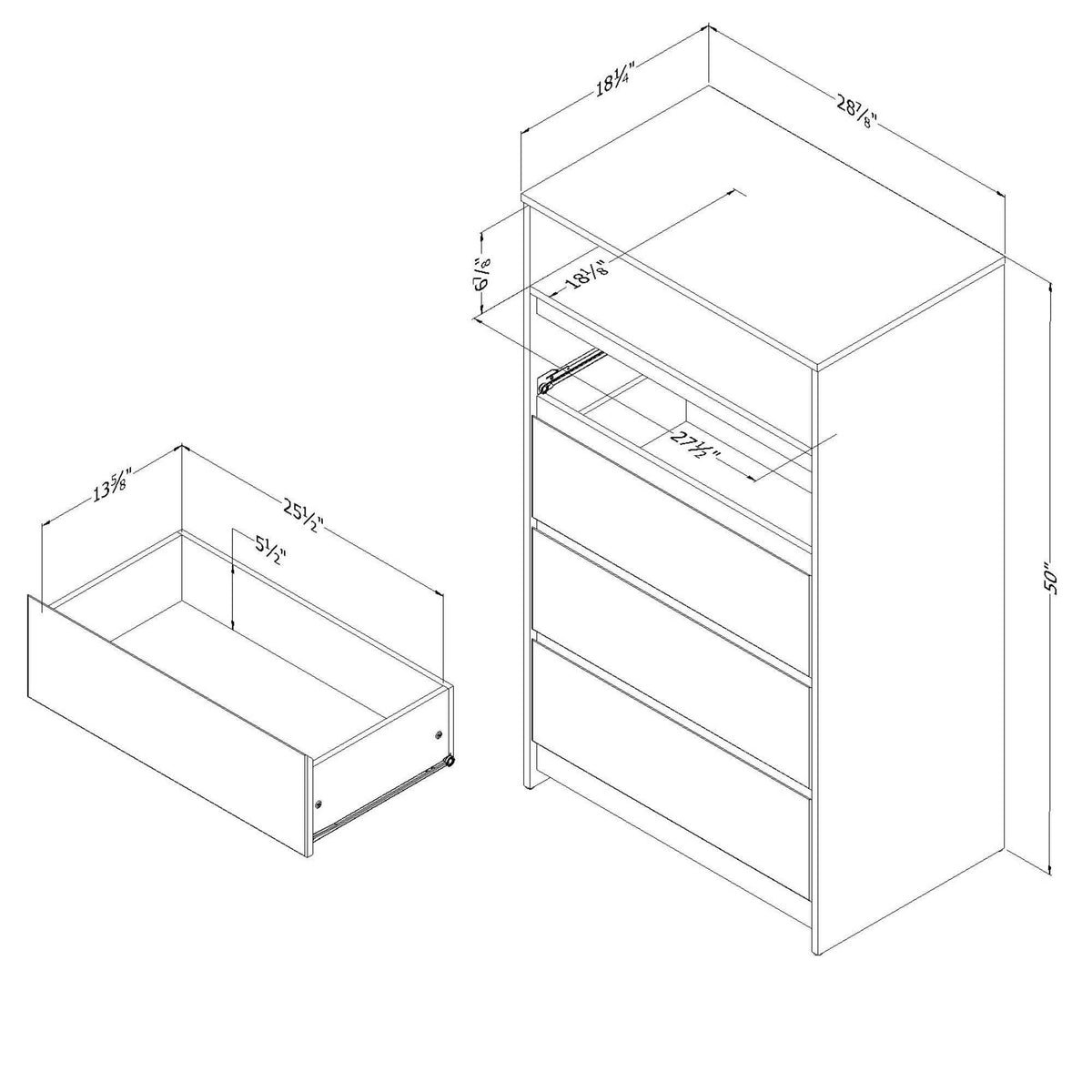 4-Drawer Chest X2560