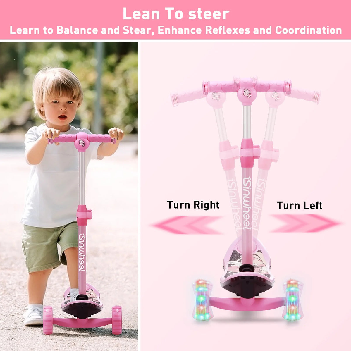3 Wheel Height Adjustable Electric Scooter S7952
