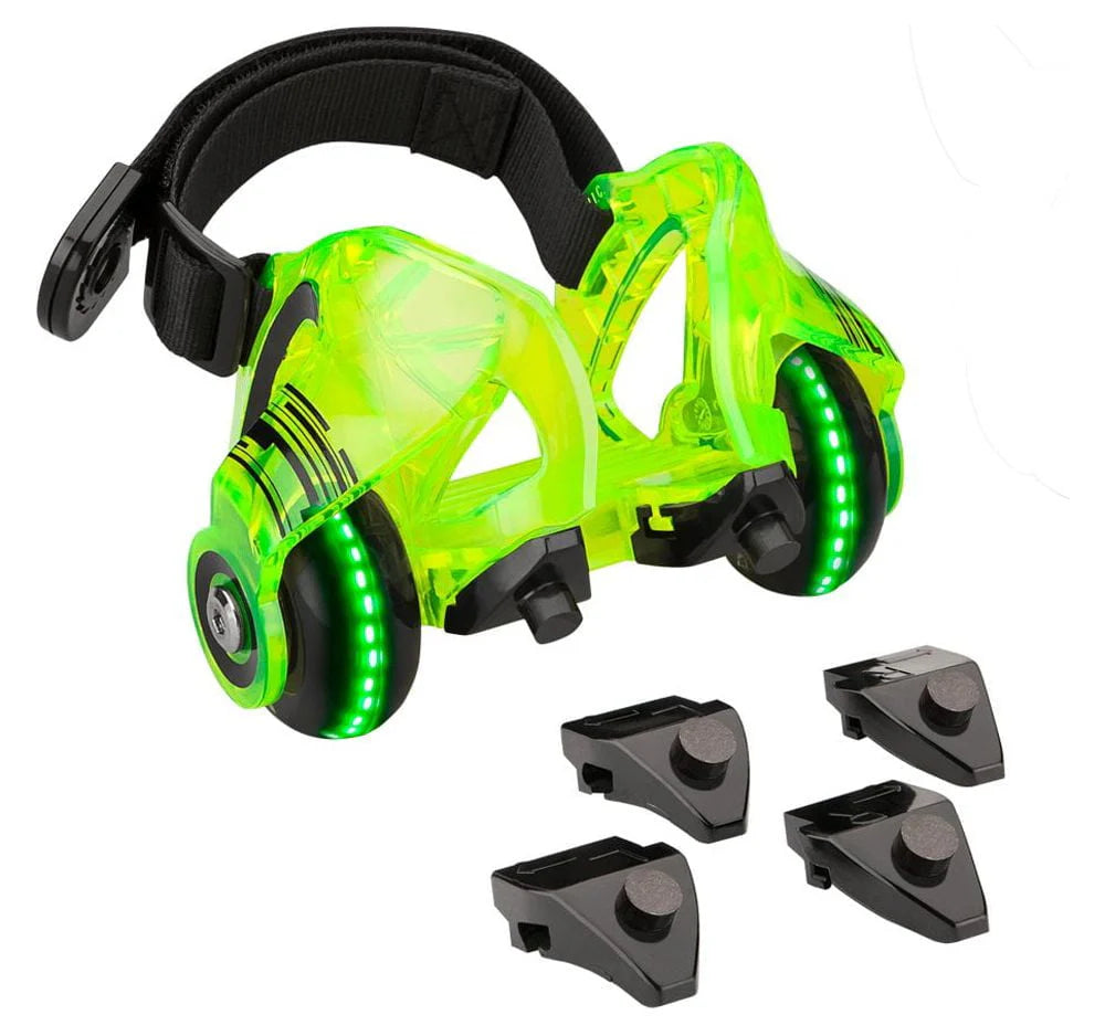 Neon Green Wheeled Skate Shoes V6166