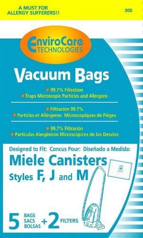 15 Replacement Vacuum Bags + 6 Filters M3002