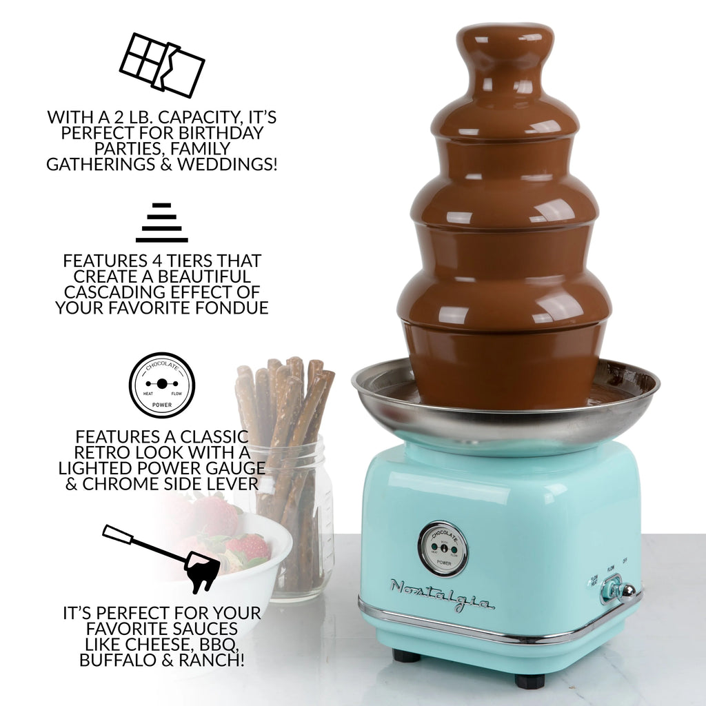 4-Tier Chocolate Fondue Fountain F445067